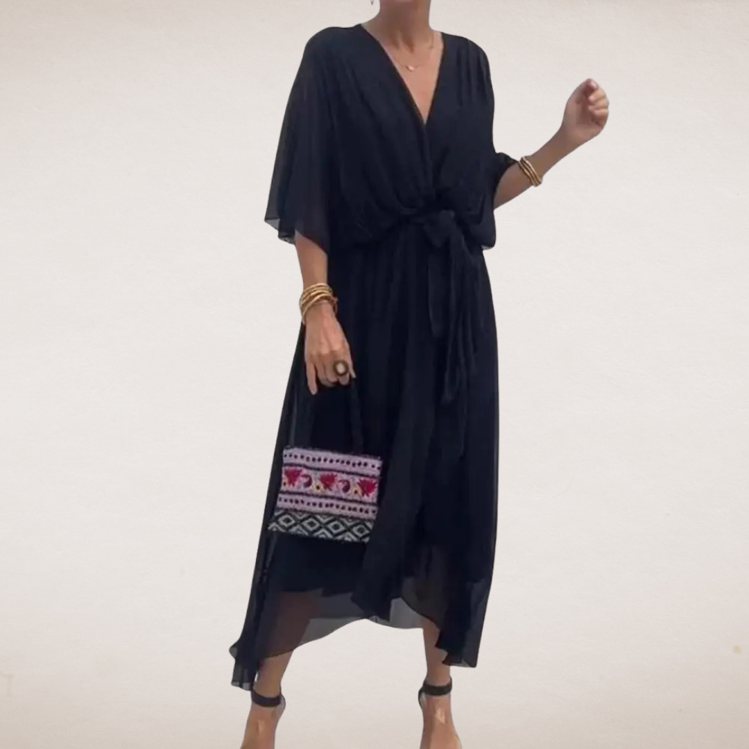Elegante Jurk met Ceintuur