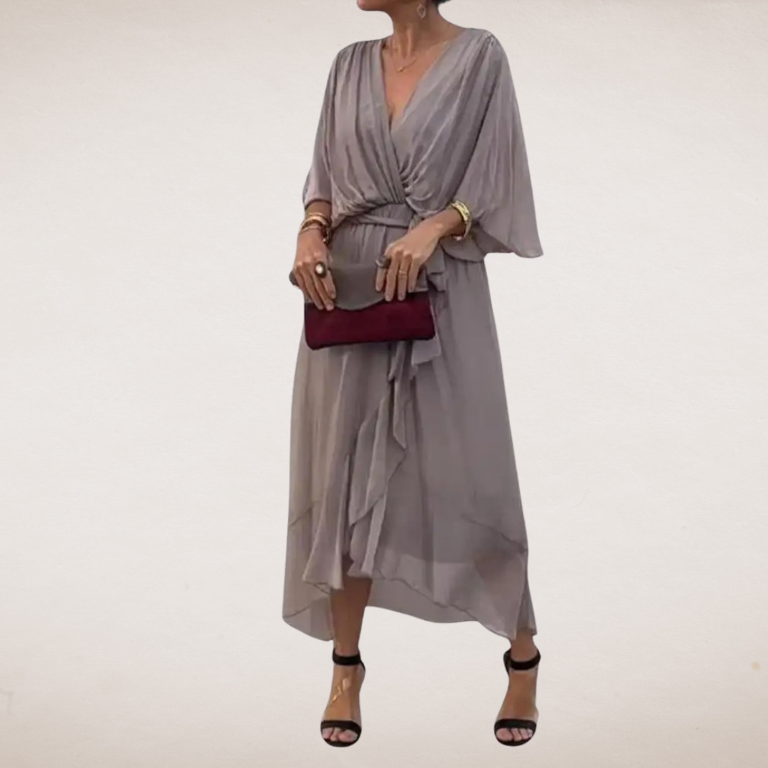 Elegante Jurk met Ceintuur