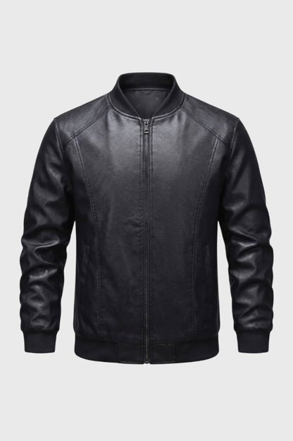 Bomberjas Heren Klassieke Stijl Ribboorden - StudioMarella
