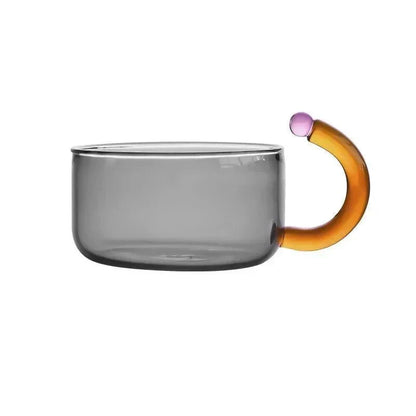 Sansoti | Borosilicaat Glazen Theepot met Kopjes – Design Theeset van Hittebestendig Glas