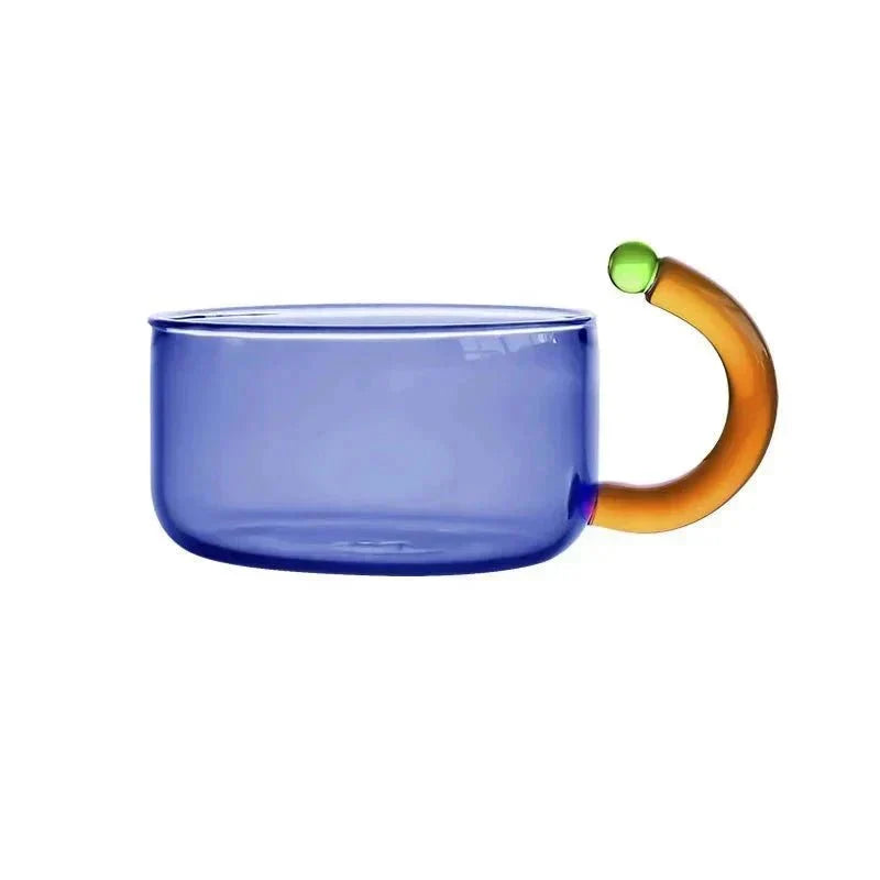 Sansoti | Borosilicaat Glazen Theepot met Kopjes – Design Theeset van Hittebestendig Glas