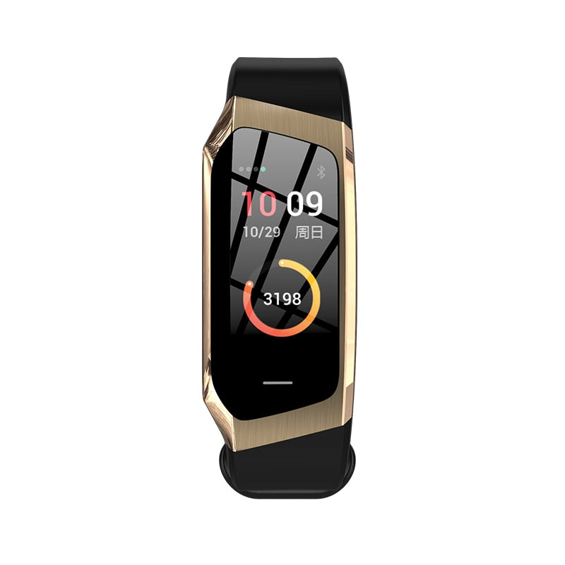 Slimme Fitness Tracker met Hartslagmeter en Bloeddrukfunctie - 24/7 Gezondheidsmonitoring & Sporttracking