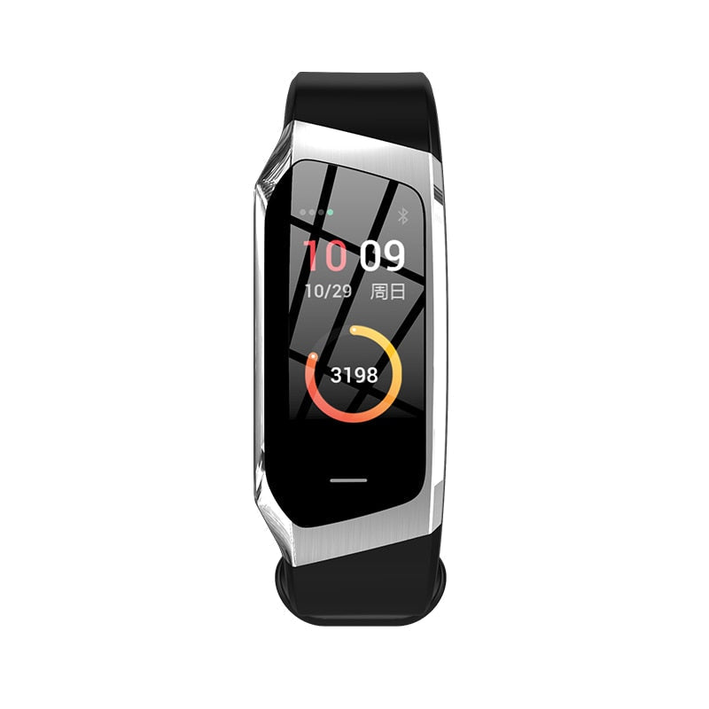 Slimme Fitness Tracker met Hartslagmeter en Bloeddrukfunctie - 24/7 Gezondheidsmonitoring & Sporttracking