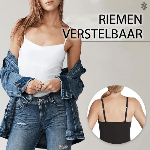 BH Top met Geïntegreerde Beha Steun voor Dagelijks Draagcomfort