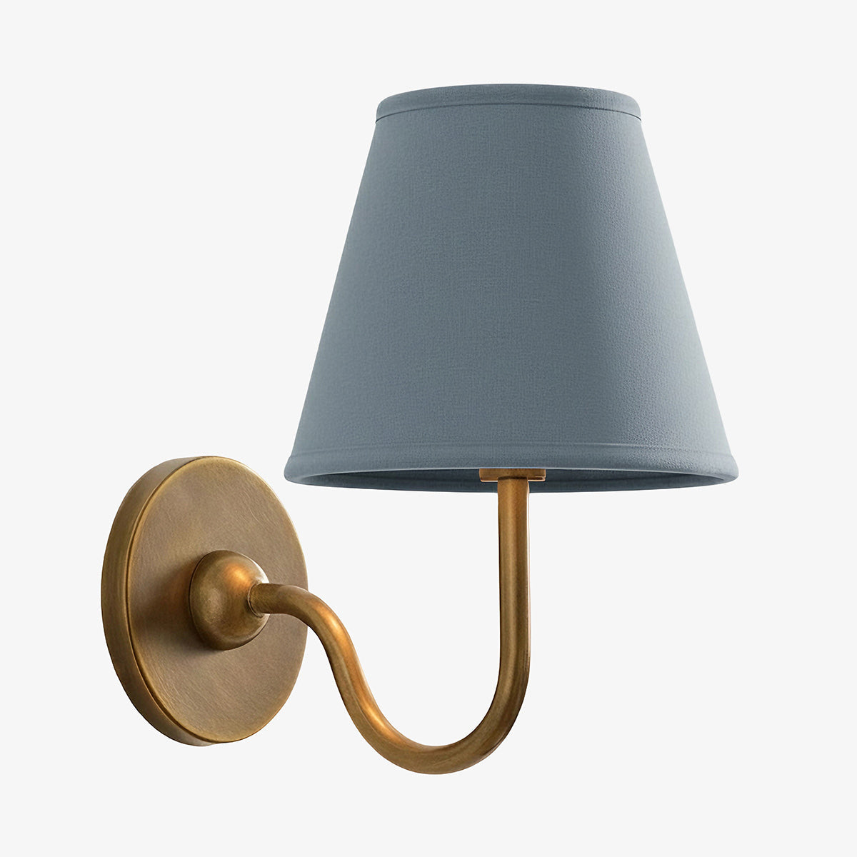 Wandlamp met Geplisseerde Stoffen Kap – Klassieke Verlichting voor Slaapkamer en Woonkamer