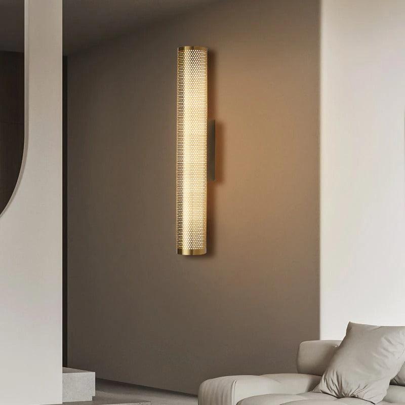 Bara Luxe Wandlamp – Gouden Wandverlichting met Elegante Afwerking voor Badkamer & Slaapkamer