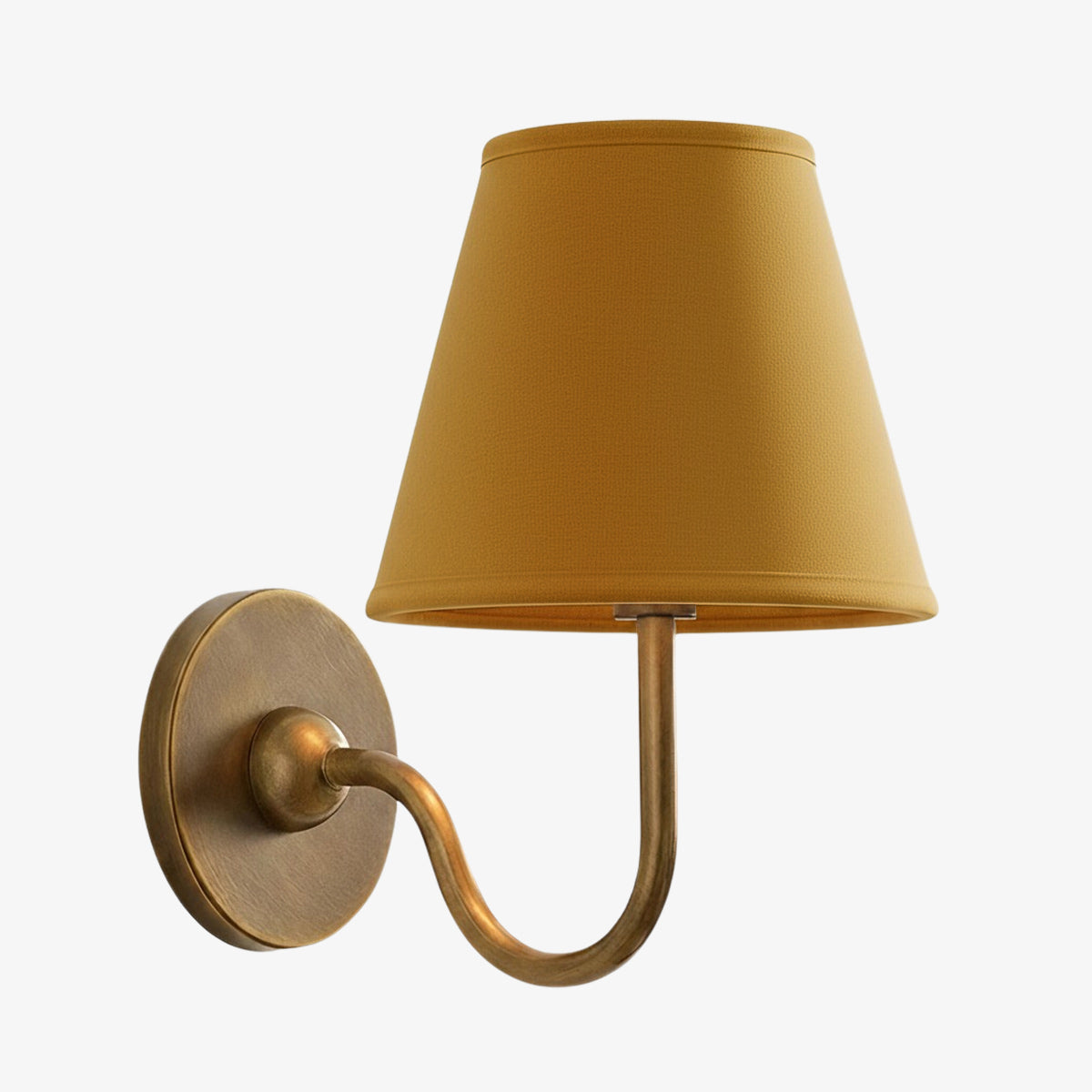 Wandlamp met Geplisseerde Stoffen Kap – Klassieke Verlichting voor Slaapkamer en Woonkamer