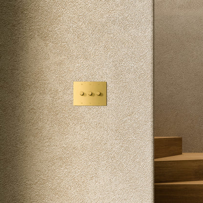 Luxe Messing Dimmer Schakelaar Met Draaiknop En Tijdloos Design
