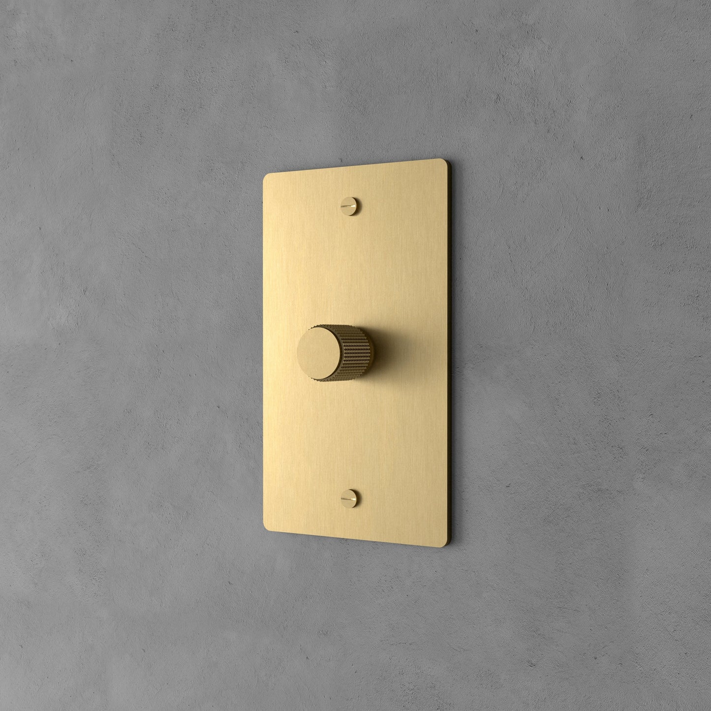 Luxe Messing Dimmer Schakelaar Met Draaiknop En Tijdloos Design