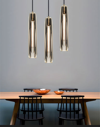 Post Moderne Messing Hanglamp Met K9 Kristal En Verstelbare Kabel
