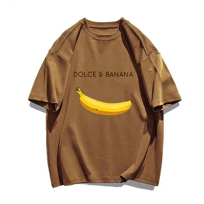 Calvin Heren T-shirt met Banaan Print - StudioMarella