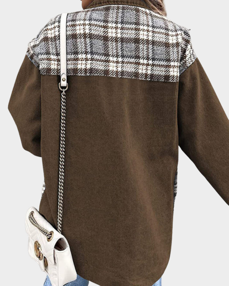 Leerlook Jack Dames Stijlvol Bikerjas