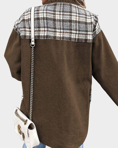 Leerlook Jack Dames Stijlvol Bikerjas