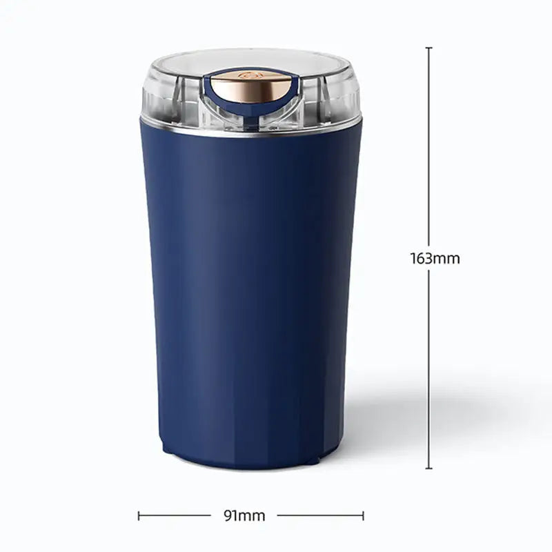 Elektrische Kruidenmolen RVS 80g 30000rpm Koffiemolen Specerijenmolen 220V Blauw Keuken Snel Malen Compact
