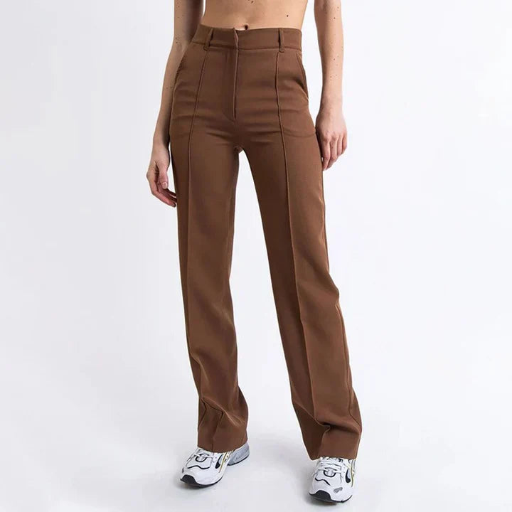 Vrouwelijke Wijde Broek Comfortabele Zittende Stijl