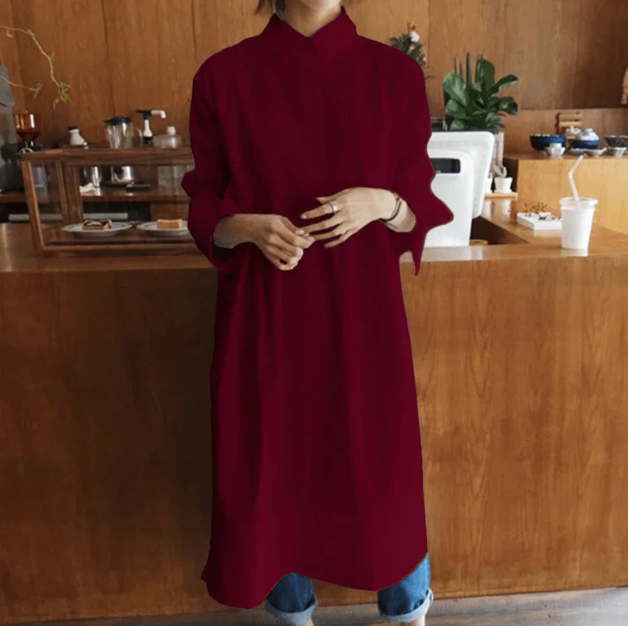 Vrouwelijke Oversized Jurk Losse Zomerjurk voor Vrouw