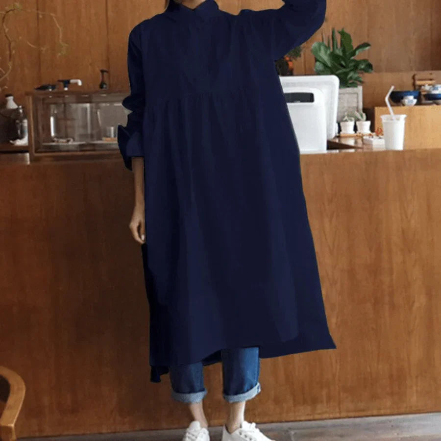 Vrouwelijke Oversized Jurk Losse Zomerjurk voor Vrouw