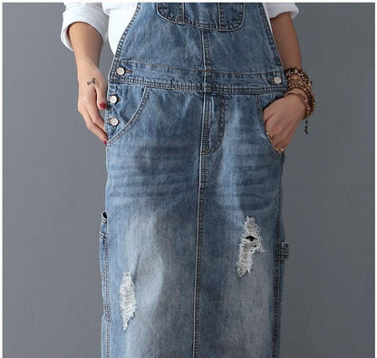 Korte Blauwe Jurk voor Vrouw Denim Stijl