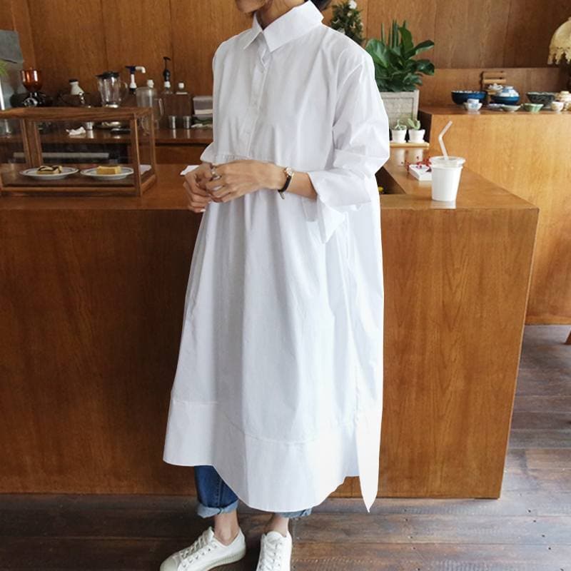 Vrouwelijke Oversized Jurk Losse Zomerjurk voor Vrouw - StudioMarella
