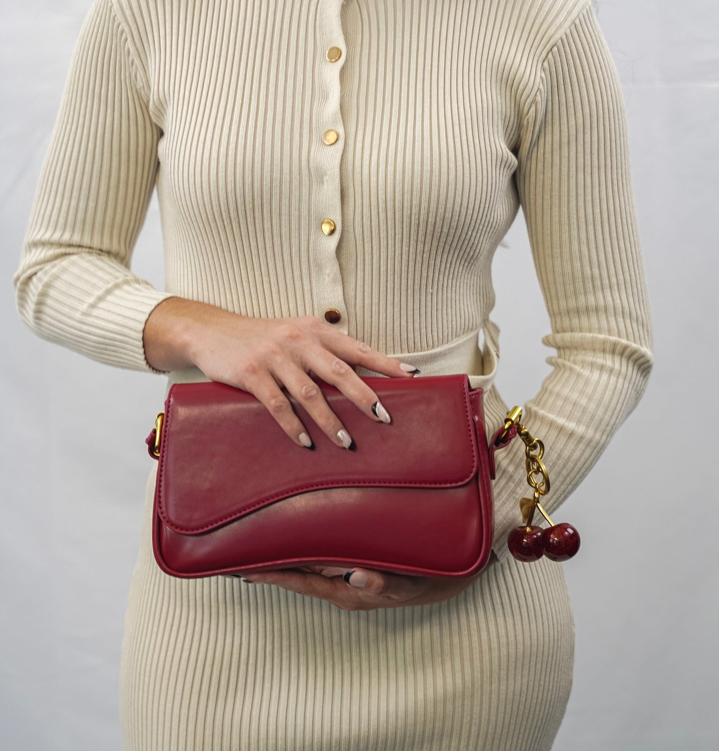 Filo Schoudertas Trendy Design Modaal Leer