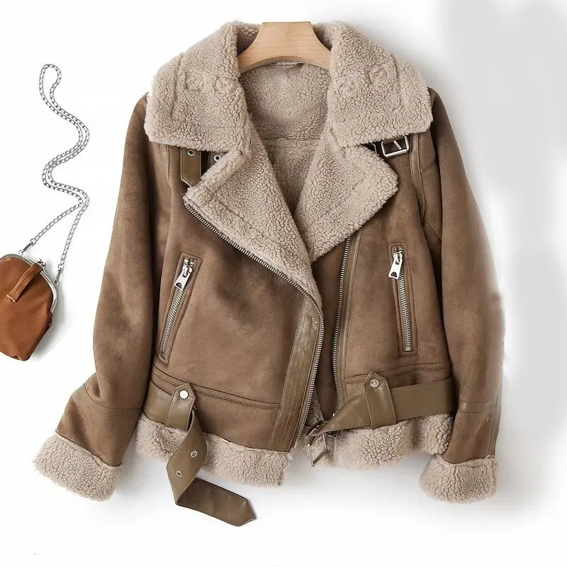 Bontjas Katie Stijlvol Warm Vintage Look