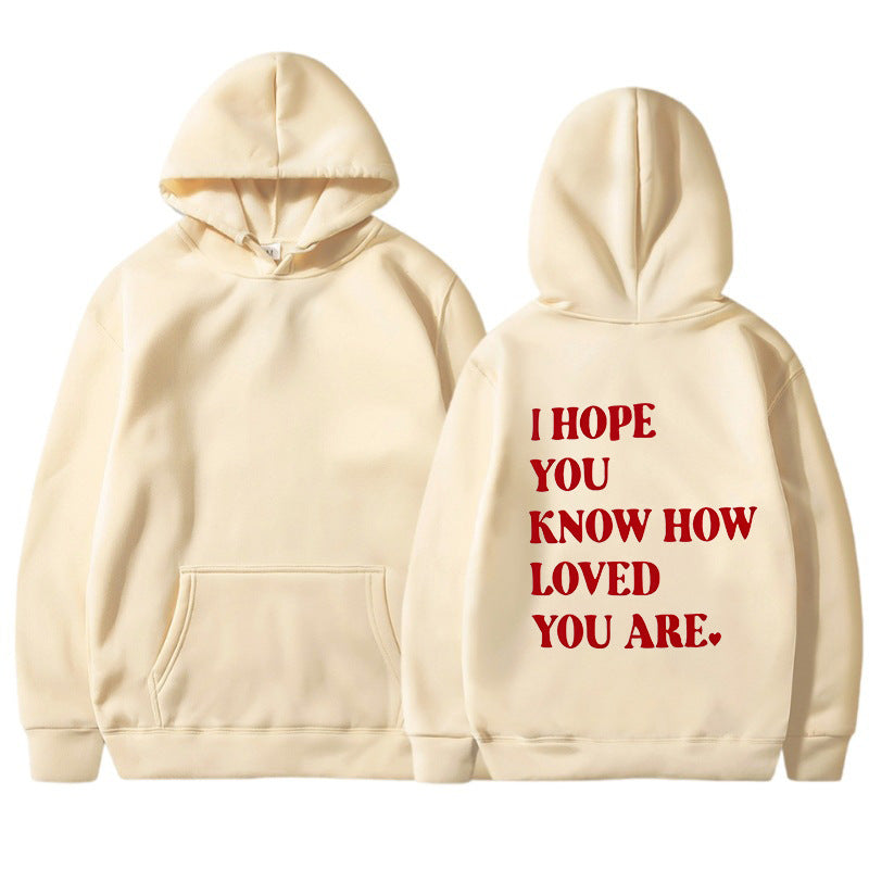 Dames Hoodie Zwart met Self Love Print Trendy Design