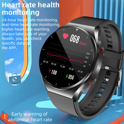 Smartwatch met Bloeddrukmeter ECG Hartslag Gezondheidsmonitor Horloge Fitness Tracker Sport
