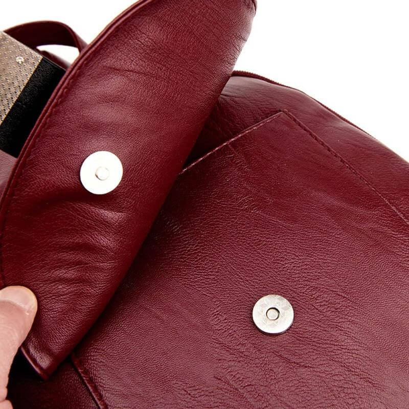 Leren Damesrugzak Elegant Design Praktisch Schoudertas Dagelijks Gebruik Mode Accessoire Veelzijdig Stijlvol