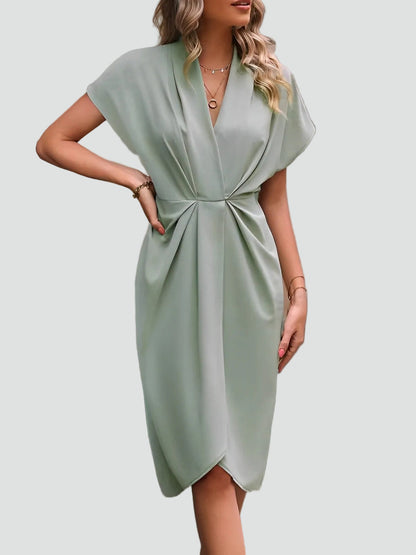Dames Wikkeljurk Zacht Comfortabel Elegante Pasvorm