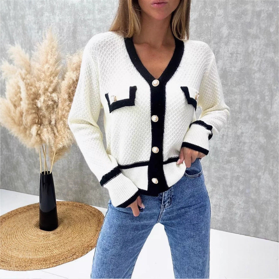 Dames Vest Goudkleurige Knopen Stijlvol Parijs Look