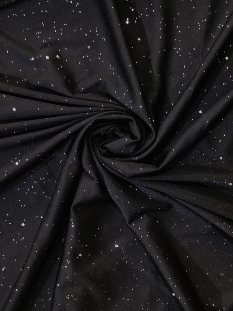 Glitter Broek Comfortabele Flared Pasvorm