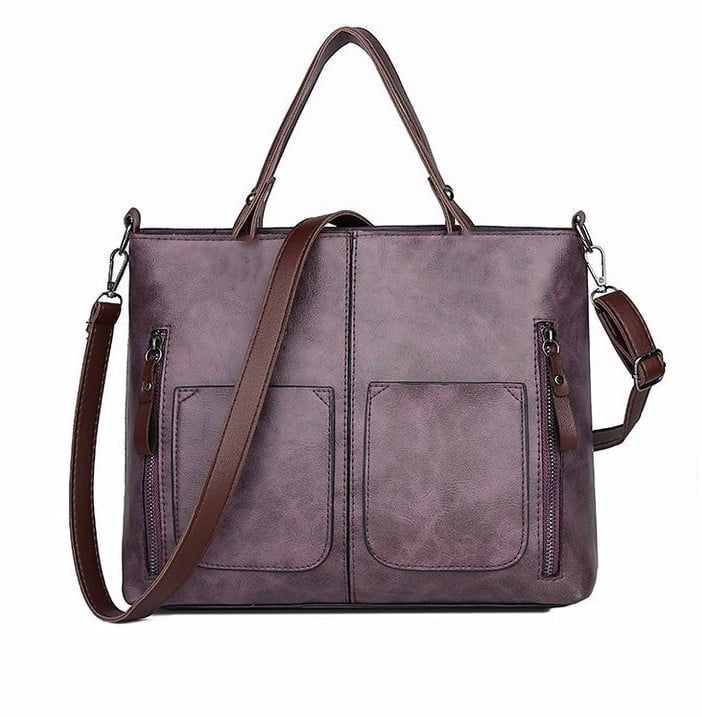 Dameshandtas PU Leer Zwarte Elegante Stijl