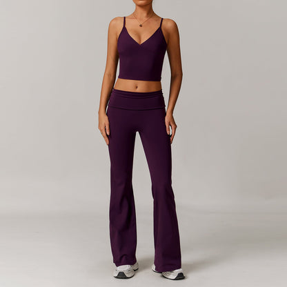 Yoga Sportset Dames 2-Delig Comfortabel Naadloos