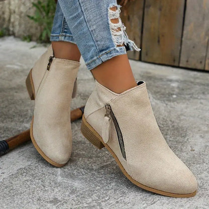Wandelschoenen Dames Lichtgewicht Laarzen met Rits
