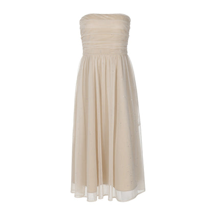 Midi-Jurk met Pailletten Chique en Elegante Vrouwenjurk