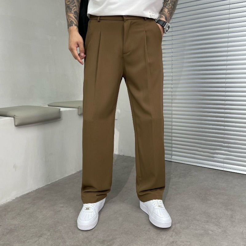 Heren Broek Comfortabel Casual Elegance Stijl