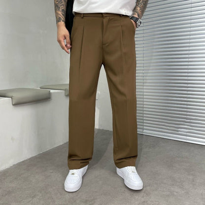 Heren Broek Comfortabel Casual Elegance Stijl