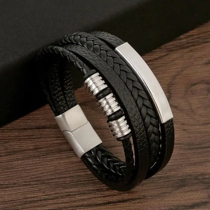 Leren Armband Heren Casual en Chic Design