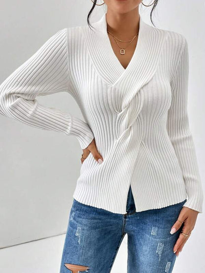 Zachte Gebreide Trui Fleece Warm voor Dames