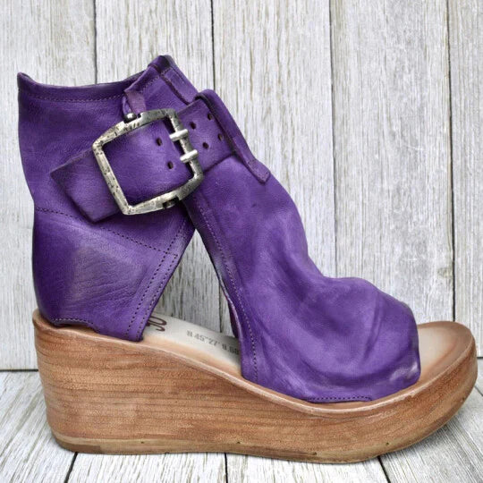 Dames Sandalen Zomer Comfortabele Hakschoenen Boho Stijl