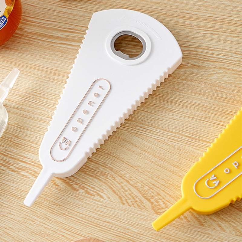 6-in-1 Multifunctionele Opener voor Flessen en Blikjes – Handige Keukenhulp