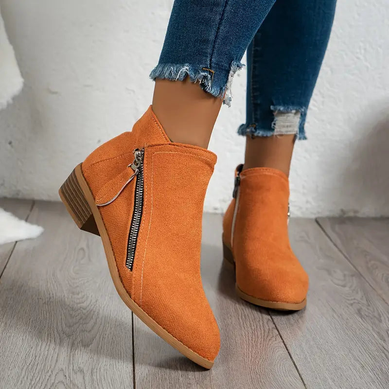 Wandelschoenen Dames Lichtgewicht Laarzen met Rits