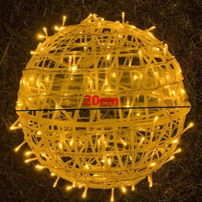 LED Lichtbol Buiten Waterdicht 20cm IP65 Warm Wit Tuinverlichting