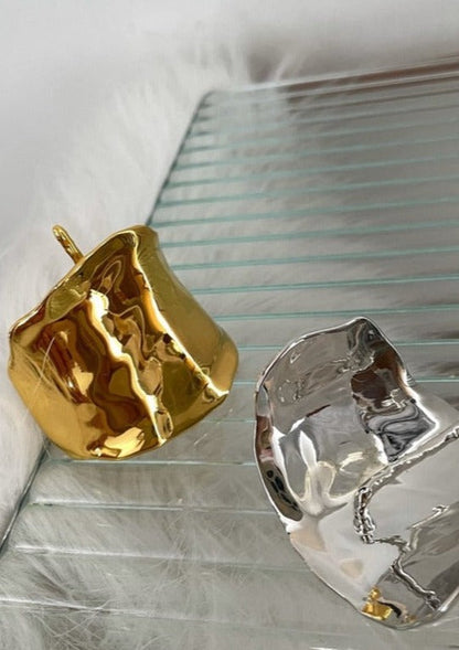 Hair Cuff Minimalistisch Goud of Zilveren Armband