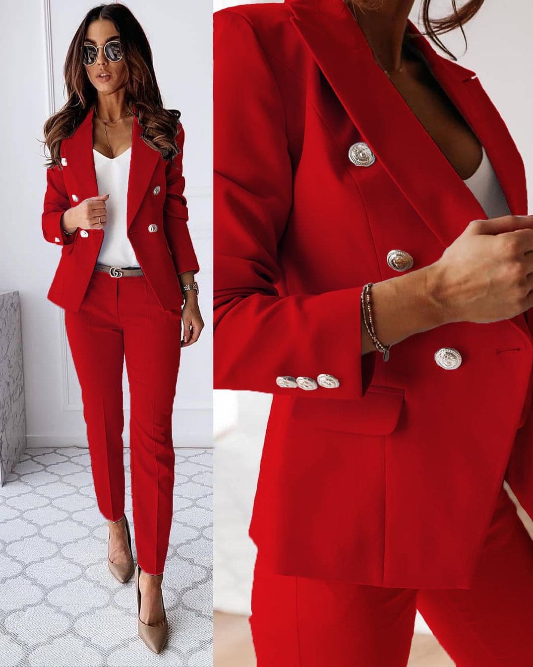 Colbert Set Elegante Dames Blazer - StudioMarella