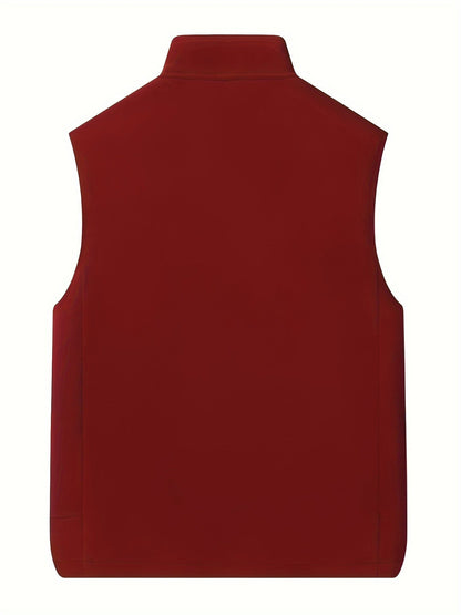 Voorjaars Gilet met Rits van Pile