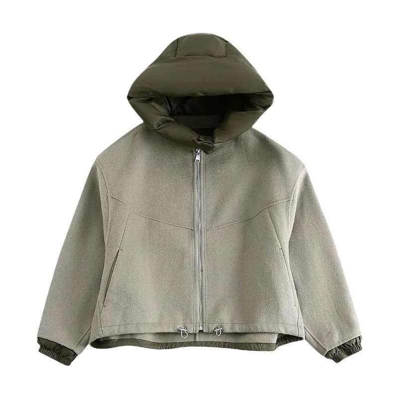 Dames Oversized Jas Capuchon Stoer en Stijlvol