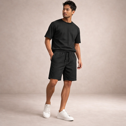 Korte Herenbroek Linnen Ademend Zomerbroek Casual Fit