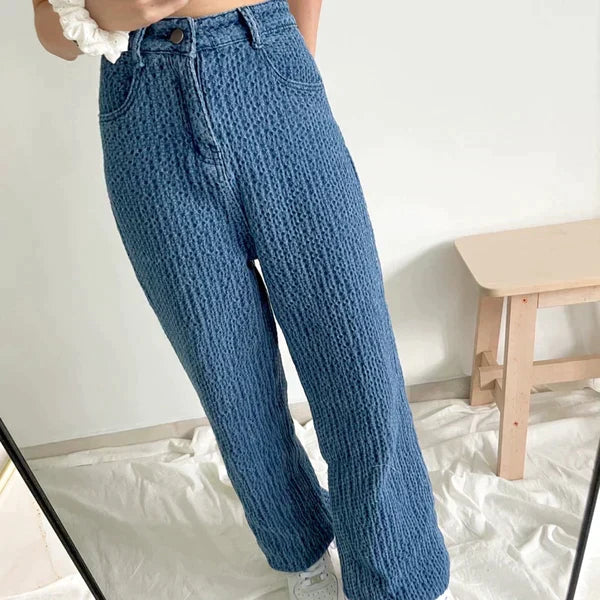 Hoge Taille Comfortabele Broek voor Vrouw