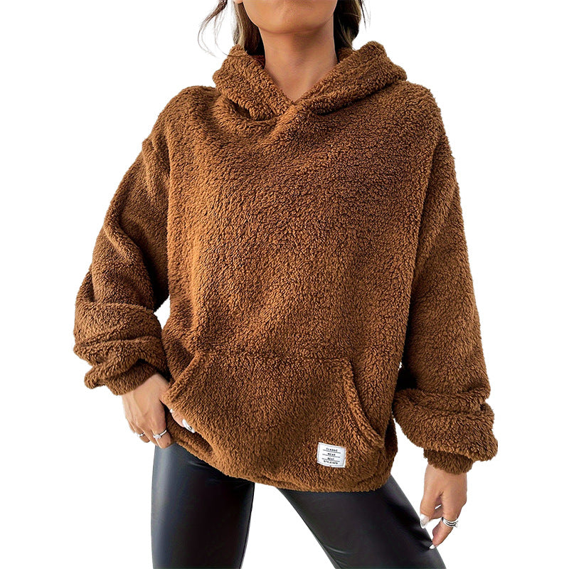 Dames Teddy Hoodie Zacht en Stijlvol